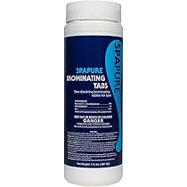 SpaPure - Bromine Tablets - 2 lb Jar - Item #C002510-CS20B2
